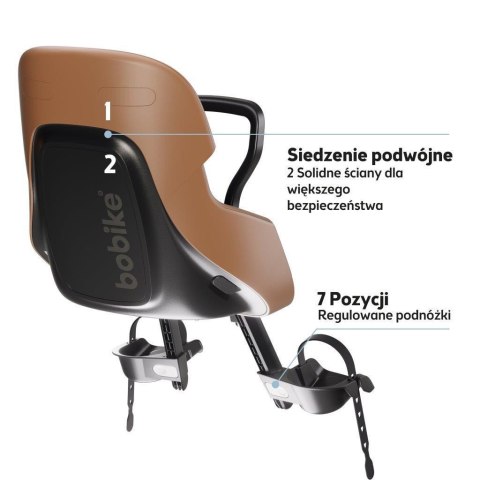 Fotelik row. exclusive Mini EVOLVE cinnamon brown