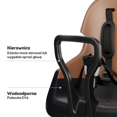 Fotelik row. exclusive Mini EVOLVE cinnamon brown