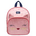 Plecak dla dzieci PRET Kotek Giggle velvet pink