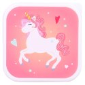 Snack box śniadaniówka 3w1 PRET Unicorn pink