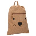 Worek plecak Beary Excited Brown KIDZROOM