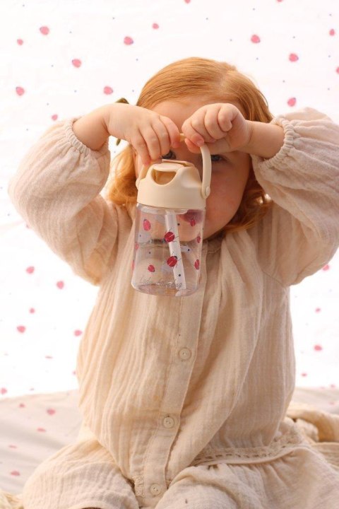 Butelka do picia Tritan LADYBUG 350 ml z dzióbkiem