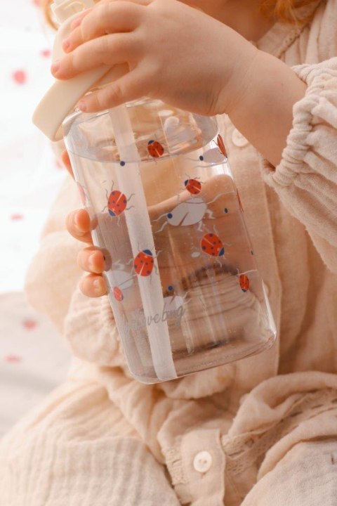 Butelka do picia Tritan LADYBUG 500 ml z dzióbkiem