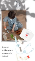 DOKTOR silikonowy zestaw dla dzieci Vanilla
