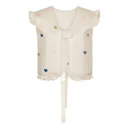 Kamizelka do pływania Neo Frill Milk Hearts 1-3L