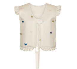 Kamizelka do pływania Neo Frill Milk Hearts 1-3L