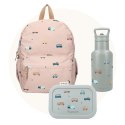 Lunchbox pojemnik silikon KIDZROOM Sweet Cars