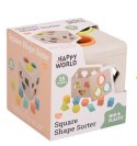 Sorter kształtów BIOplastik Happy World 12 m+