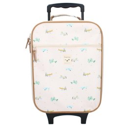 Walizka dla dzieci KIDZROOM Small Aeroplane Beige