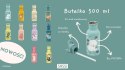 Butelka na wodę bidon 500 ml Jednorożec SASSI