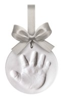 Gipsowa zawieszka odcisk ze wstążką Happy Hands