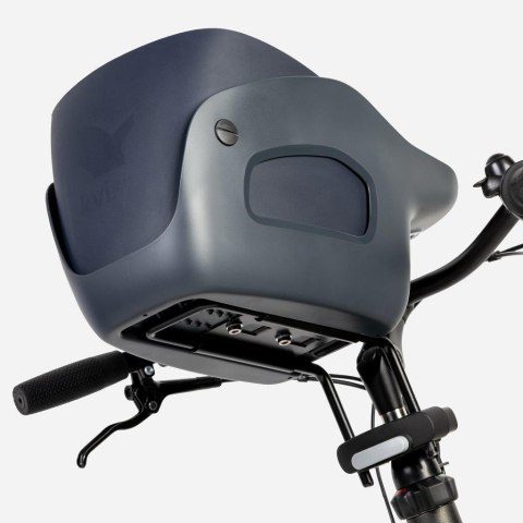 Koszyk rowerowy dla psa KVISP gray M