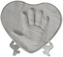 Serce z odciskiem dłoni i stópki 2D Happy Hands
